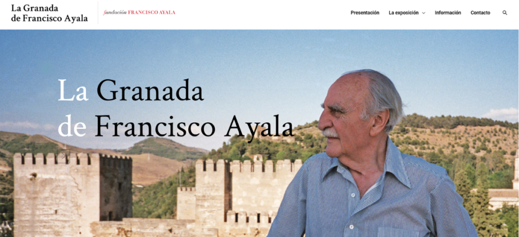 Nueva web de Exposición 'La Granada de Francisco Ayala'