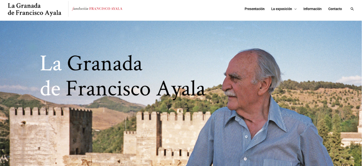 Nueva web de Exposición 'La Granada de Francisco Ayala'