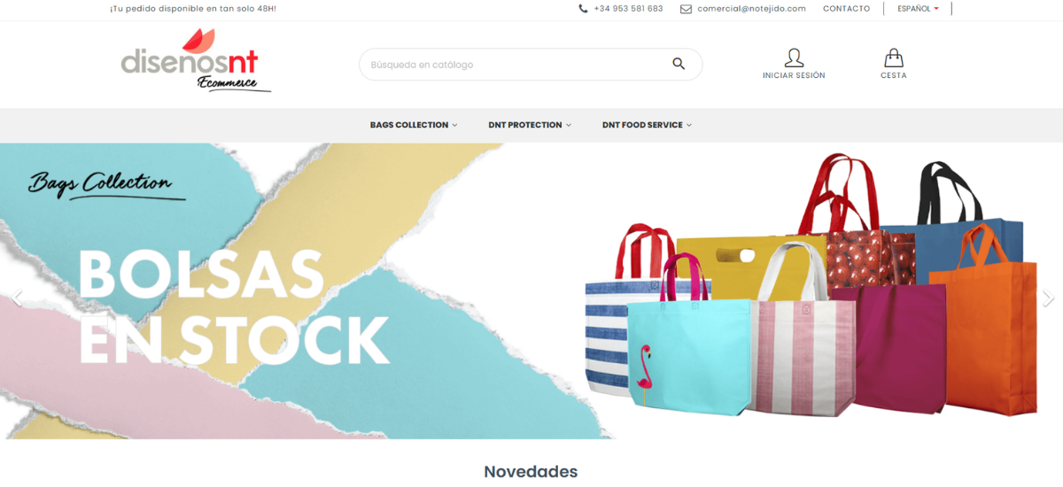 Ecommerce de Diseños NT