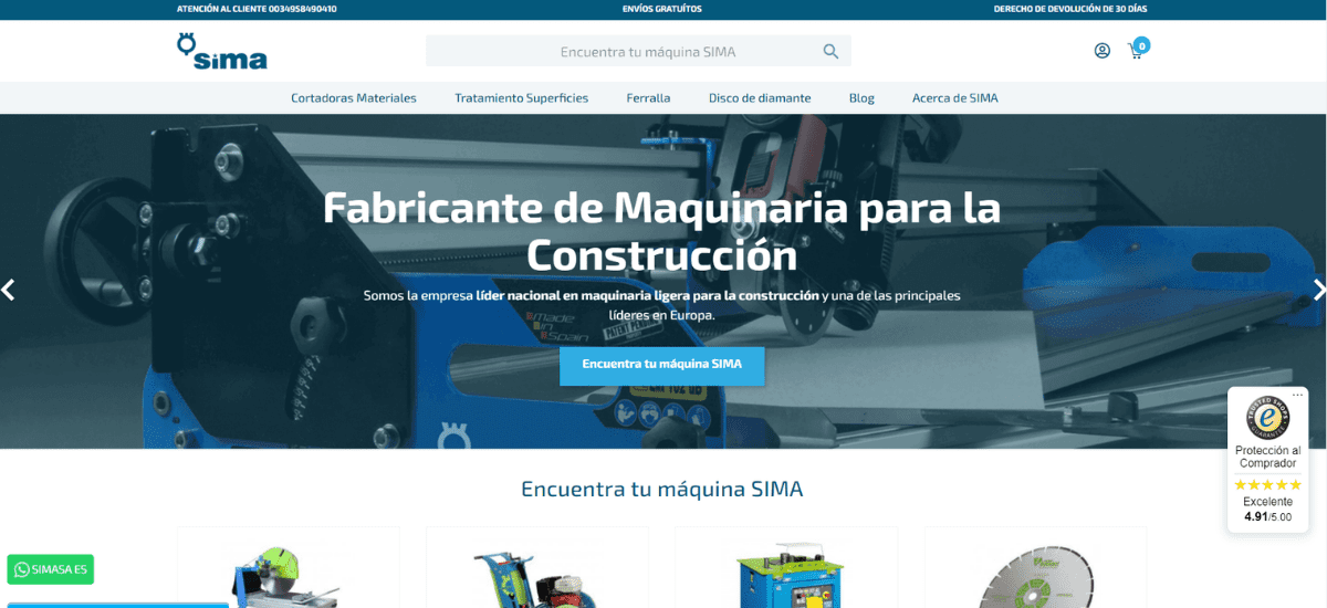 Ecommerce Sima